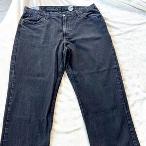 JOHN B STETSON work riveted pant No.1520 standard straight leg men’s bla…